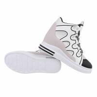 Damen High-Sneakers - whiteblack