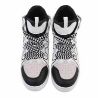 Damen High-Sneakers - whiteblack