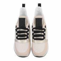 Damen Low-Sneakers - apricot