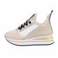 Damen Low-Sneakers - apricot Gr. 37