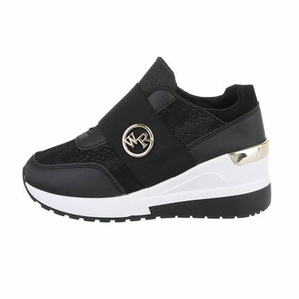 Damen Low-Sneakers - black Gr. 40