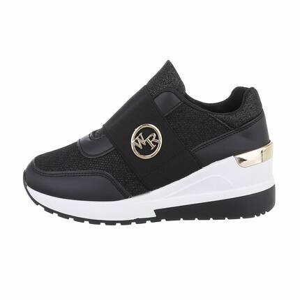 Damen Low-Sneakers - black Gr. 36