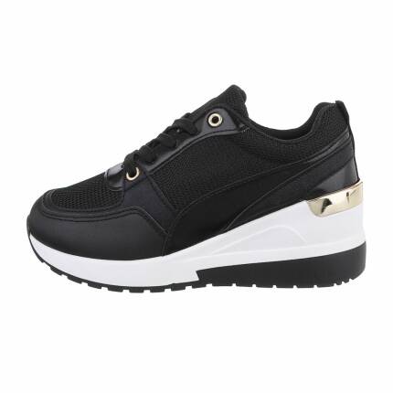 Damen Low-Sneakers - black