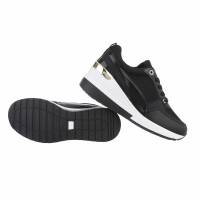 Damen Low-Sneakers - black