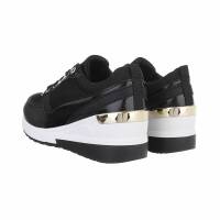 Damen Low-Sneakers - black