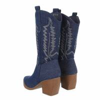 Damen Western- & Bikerboots - dblue