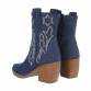 Damen Western- & Bikerboots - dblue