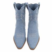 Damen Western- & Bikerboots - lblue