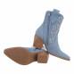 Damen Western- & Bikerboots - lblue