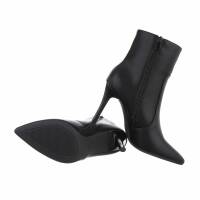 Damen High-Heel Stiefeletten - black