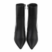 Damen High-Heel Stiefeletten - black