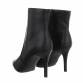 Damen High-Heel Stiefeletten - black