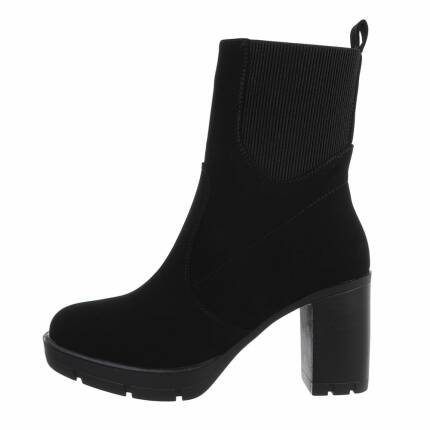 Damen High-Heel Stiefeletten - black Gr. 41