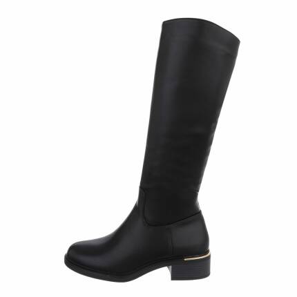 Damen Klassische Stiefel - black Gr. 38