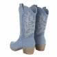 Damen Western- & Bikerboots - lblue