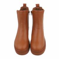 Damen Chelsea Boots - camel