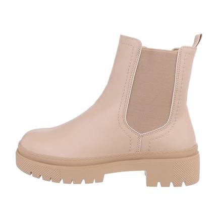 Damen Chelsea Boots - cream Gr. 36