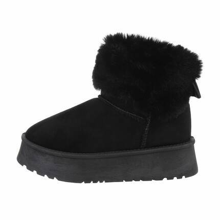 Damen Winterstiefeletten - black Gr. 38