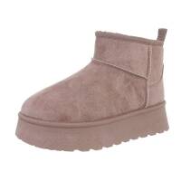 Damen Winterstiefeletten - khaki