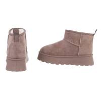 Damen Winterstiefeletten - khaki - 12 Paar