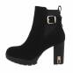 Damen High-Heel Stiefeletten - black Gr. 38