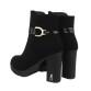 Damen High-Heel Stiefeletten - black