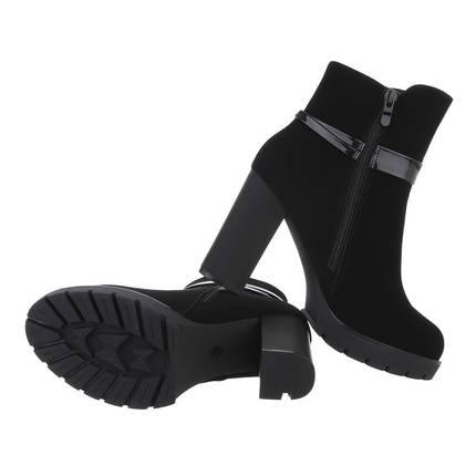 Damen High-Heel Stiefeletten - black Gr. 41