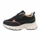 Damen Low-Sneakers - black Gr. 38