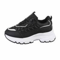 Damen Low-Sneakers - black