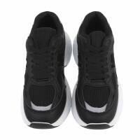 Damen Low-Sneakers - black