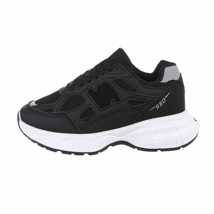 Damen Low-Sneakers - black Gr. 36