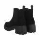 Damen Chelsea Boots - blacksuede