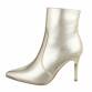 Damen High-Heel Stiefeletten - golden Gr. 36