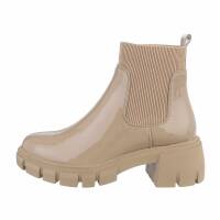 Damen Klassische Stiefeletten - khaki