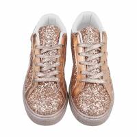 Damen Low-Sneakers - champagne