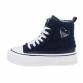 Damen High-Sneakers - blue Gr. 37