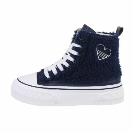 Damen High-Sneakers - blue Gr. 39