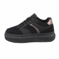 Damen Low-Sneakers - black