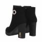 Damen High-Heel Stiefeletten - black Gr. 36