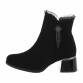 Damen High-Heel Stiefeletten - black Gr. 37