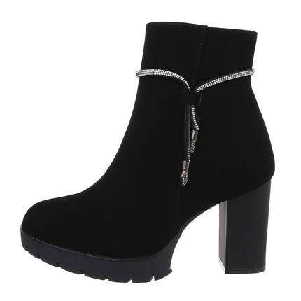 Damen High-Heel Stiefeletten - blacka - 12 Paar