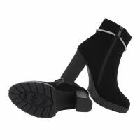 Damen High-Heel Stiefeletten - blacka Gr. 38