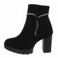 Damen High-Heel Stiefeletten - blacka Gr. 39