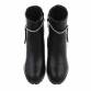 Damen High-Heel Stiefeletten - blackb Gr. 36