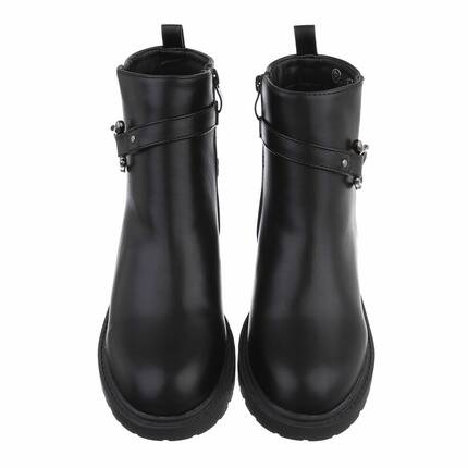 Damen Klassische Stiefeletten - black Gr. 38