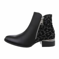 Damen Klassische Stiefeletten - blacksilver