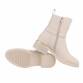 Damen Klassische Stiefeletten - beige