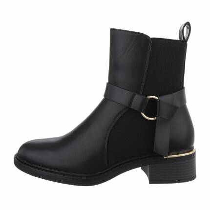 Damen Klassische Stiefeletten - black Gr. 36