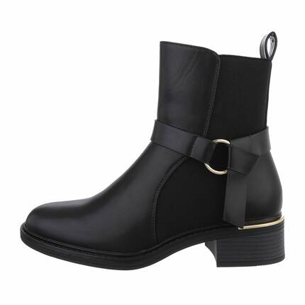 Damen Klassische Stiefeletten - black Gr. 41