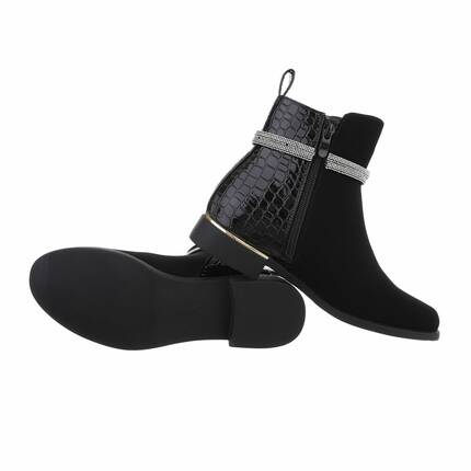 Damen Klassische Stiefeletten - black Gr. 38